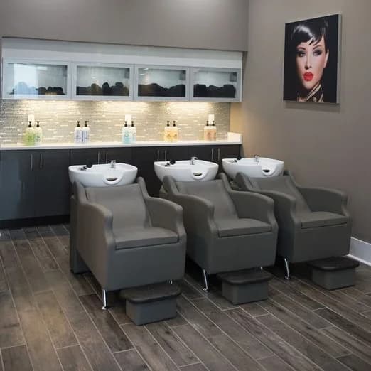 Hot sale Salon furniture Density Sponge Leather Beauty Hair Salon back washing Shampoo Chair