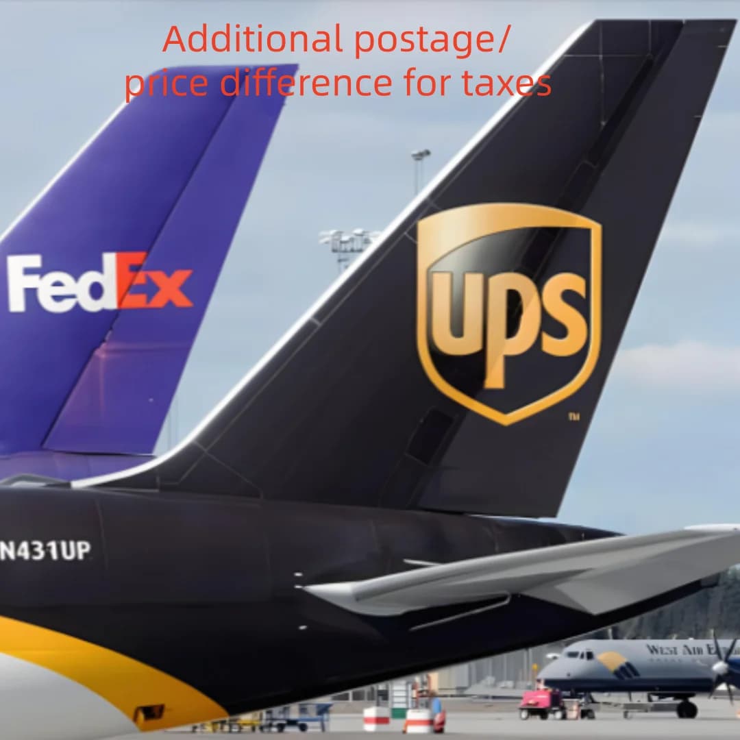 Additional postage/price difference for taxes