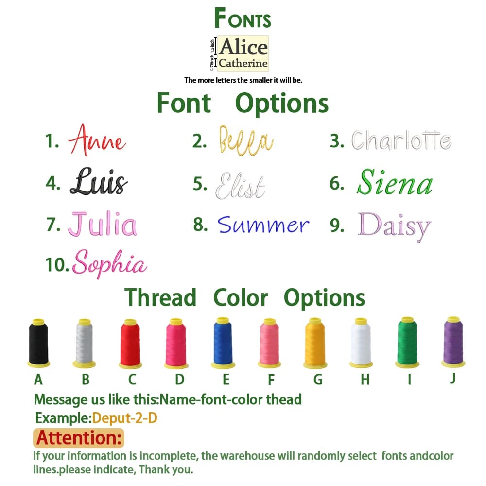 Custom Embroidery Services Of Bags Backpack Monogram Names DIY Gift Personalized Image For Women Kid Bags