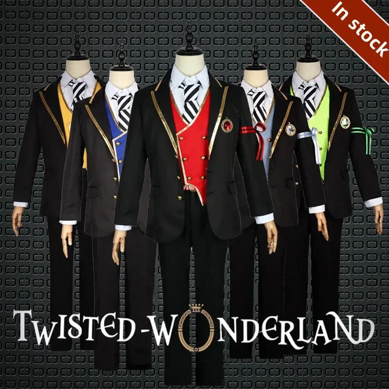 Twisted Wonderland Ruggie Bucchi Halloween JK Japanese Uniform COS Clothing Cosplay Costume Custom carnival party fancy dress