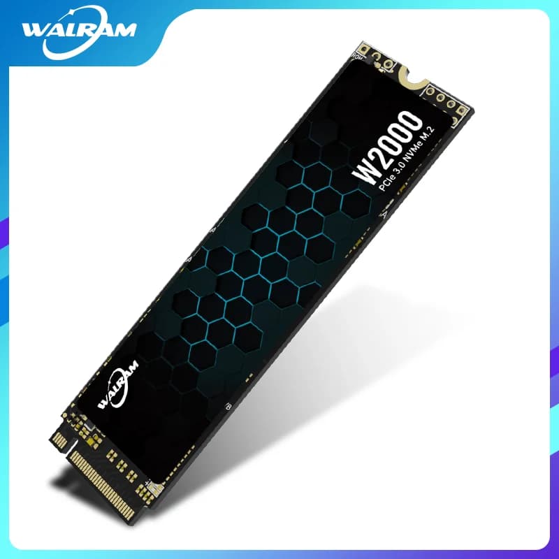 WALRAM PCI-e 2280 NVME M.2 SSD M2 256gb 128GB 512GB 1TB Solid State Drive 2280 Internal Hard Disk HDD for Laptop Desktop