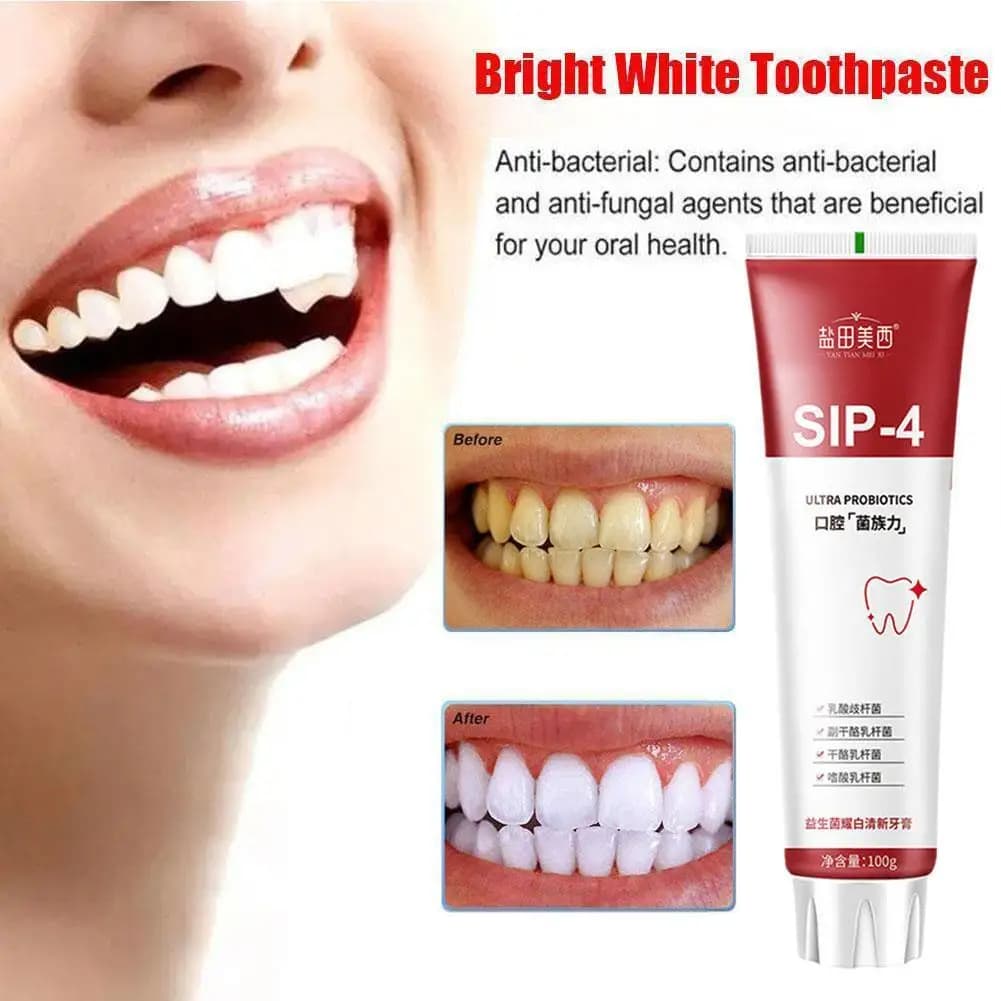 Toothpaste Of Teeth Whitening Repair Of Cavities Caries Removal Of Plaque Stains Decay Repair Teeth Treating Dental Calculus