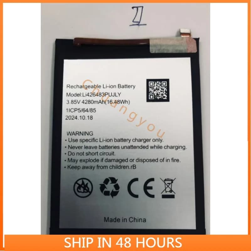 For Li426483PUJLY Battery 4280mAh For Blackview A90 Mobile Phone Bateria