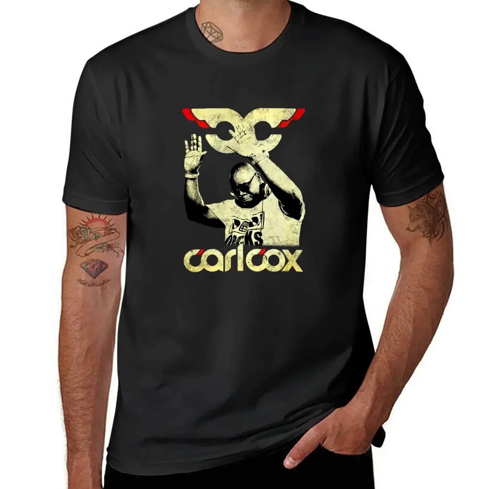 Carl Cox grungy old school house minimal techno T-Shirt quick drying anime clothes sweat mens t shirts top quality
