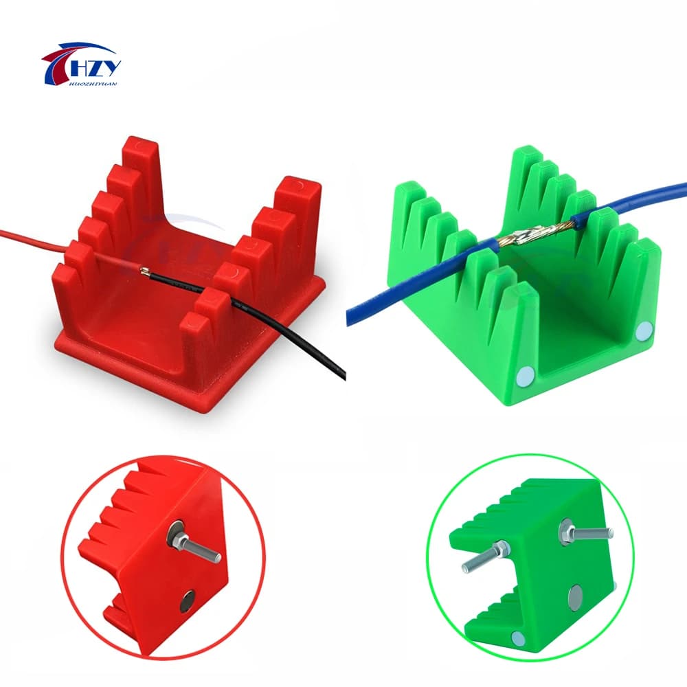 HZY Welding Wire Fixture Bracket Welding Table Clamp Red/Green For Motherboard Soldering ABS Motherboard Soldering Repair Tool