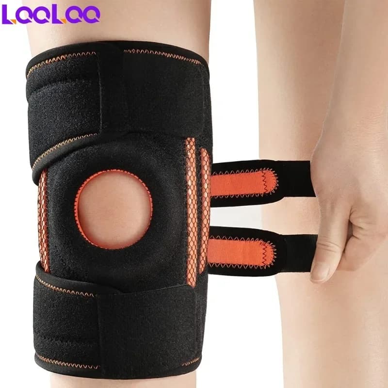 1Pcs Sport Knee Pads Guard Cycling Knee Brace Compression Springs Support Knee Protector Joint Pain Relief,Injury Recovery