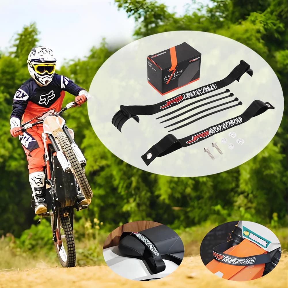 Motorcycle Front Rear Rescue Strap Pull Sling Belt Leashes For Beta 125 200 250 300 350 390 430 RR 2T 4T Off-road Pit Dirt Bike