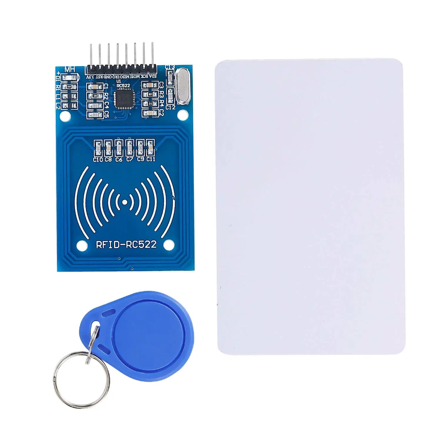 MFRC-522 RC-522 RC522 Antenna RFID Kit - Mifare IC Wireless Module For Arduino IC KEY SPI Writer Reader IC Card Proximity Module