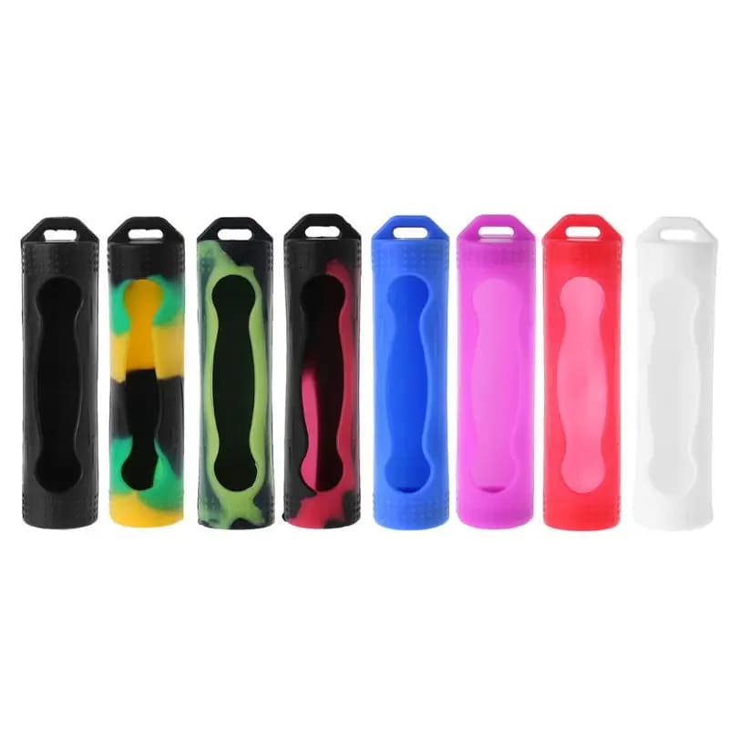 XD99 Mini Soft Colorful Silicone for Case Protective Skin Single Node Cover Storage Bag For 1x 18650 Batteries Cases Cover