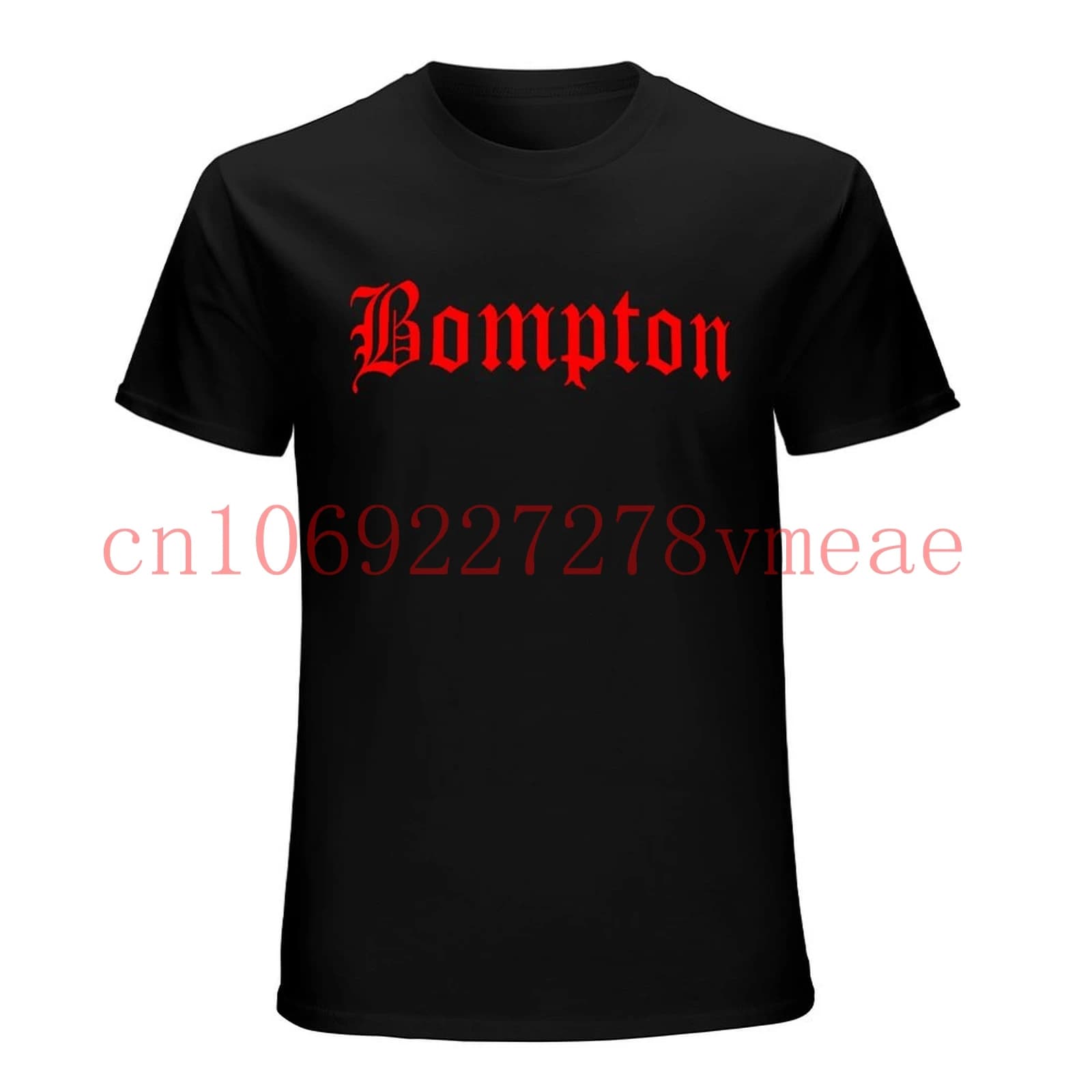 Bompton T-Shirt Cripz Gangster Crip Top Bloodz Gangs Tee Compton