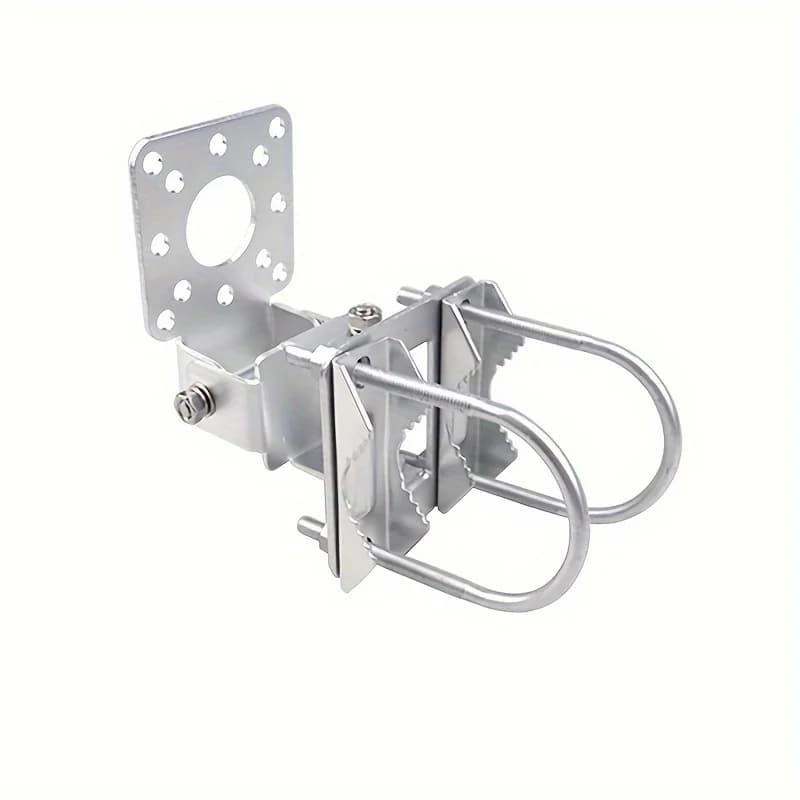 AP Bridge Antenna Clamp Clip Hoop Fixed Mount Bracket Multi Function Fixture Pole Holder Adjustable Angle Iron Plated Dacromet