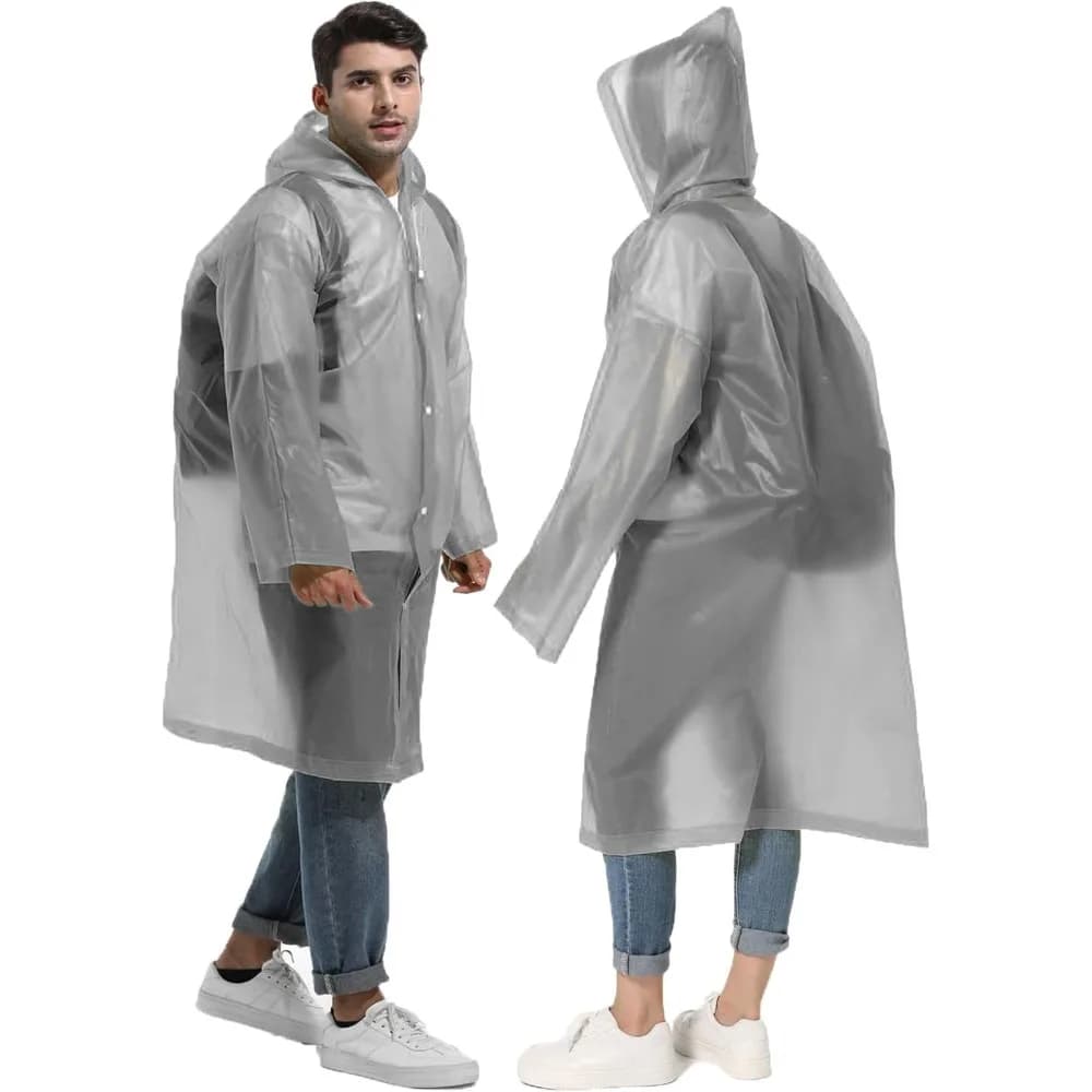 Waterproof Raincoat Outdoor Hiking Portable Adult Poncho Raincoat Emergency Anti-rain coat 2024 New fashion coloful choice