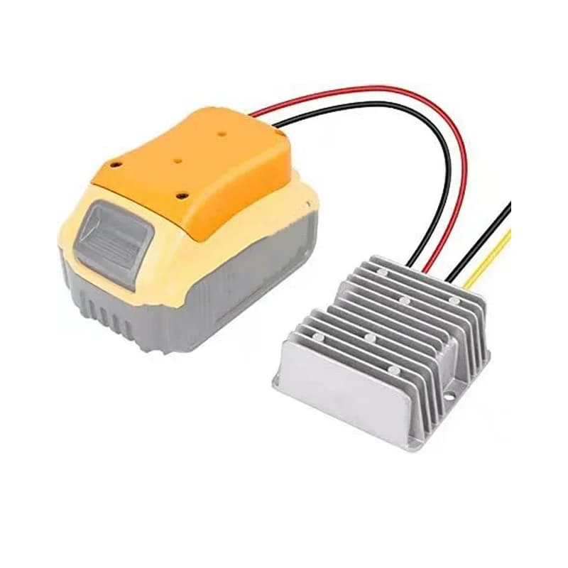 20V to 12V Step Down DC Voltage Converter for DeWalt Battery Dock Power 180W Inverter, DIY Adapter Automatic Buck Boost Converte