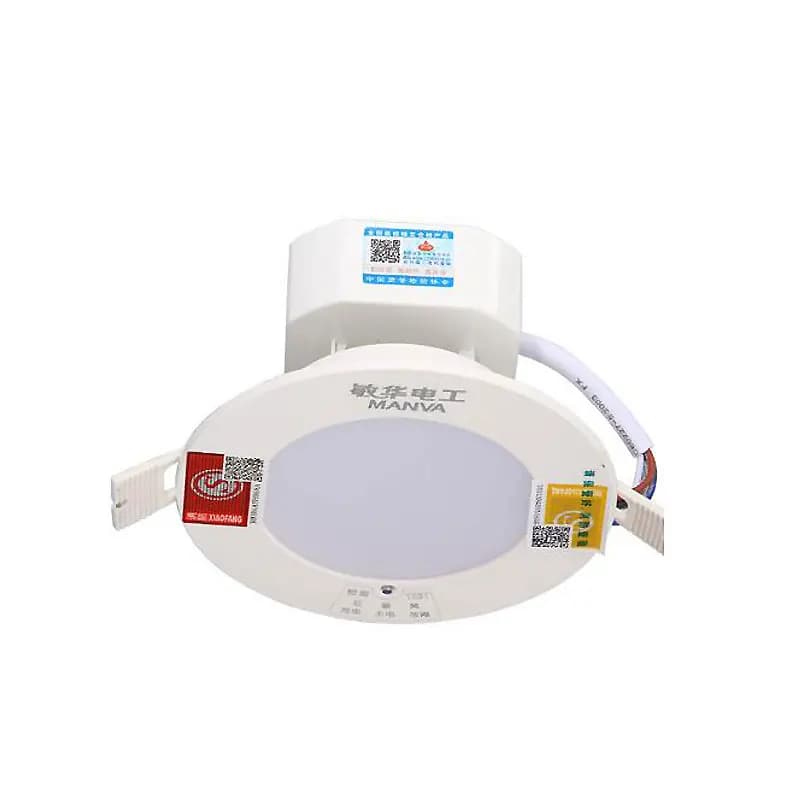 Emergency Lamp Recessed Emergency Light Home Power Failure LED Downlight Infrared Motion Sensor Build Battery Lighting 200-240V