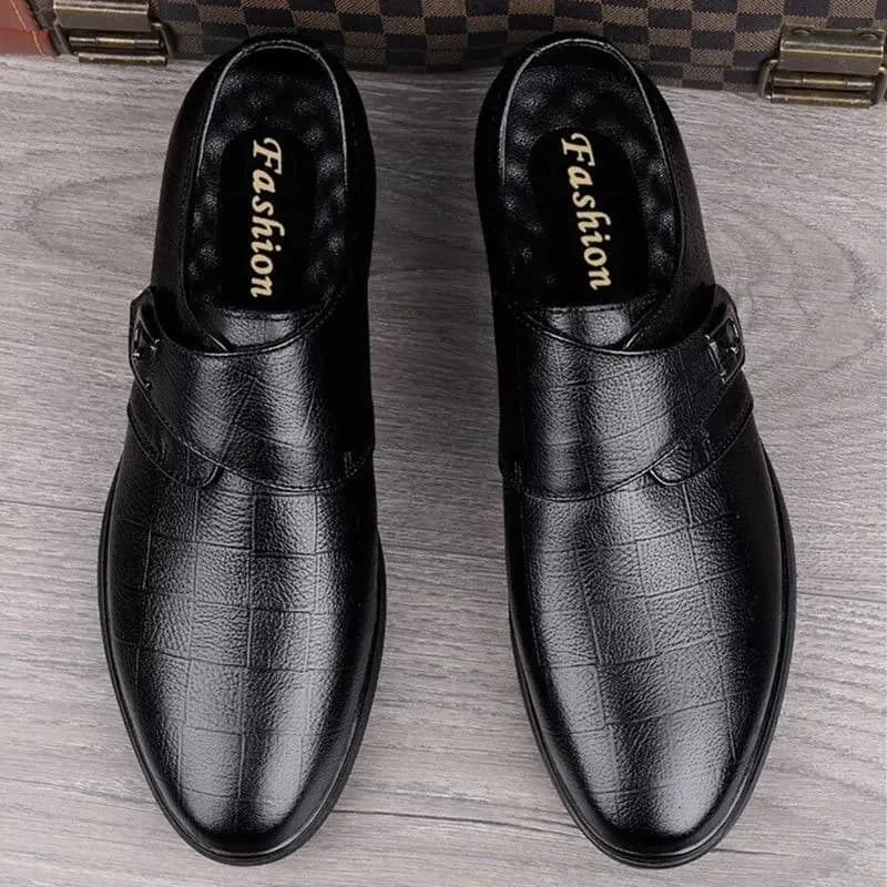 Round Toe High Quality Fashion Spring Autumn Men's Formal Shoes Luxury Designer Cheap Liquidation 2024 Style 39 Social Shoe Male