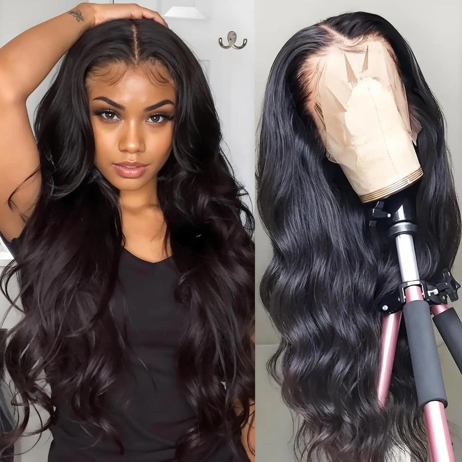 Body Wave Frontal Wig 13x6 Hd Lace Frontal Blonde Front Hd Lace 13x4 Human Hair Body Wave Wig For Black Women
