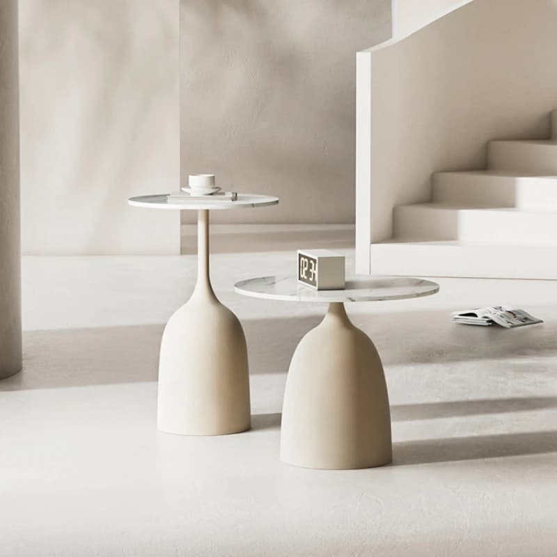 Luxury White Coffee Tables Nordic Living Room Bedroom Floor Vanity Minimalist Funky Home Table Basse Pour Salon Furniture