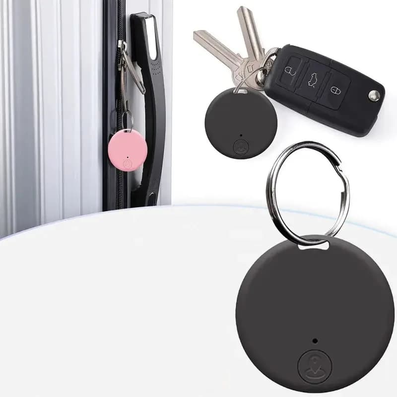 Smart GPS Tracker with Keychain for Wallets, and Keys - Locate and Track Your Belongings with Accuracy and Ease