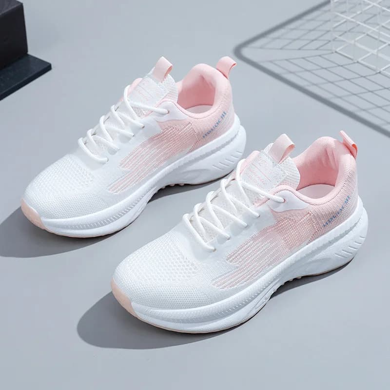 Women Tennis Shoes Summer New Breathable Comfortable Sneakers Volleyball Shoes Fashion No-slip Elasticity Training Sneakers 2024