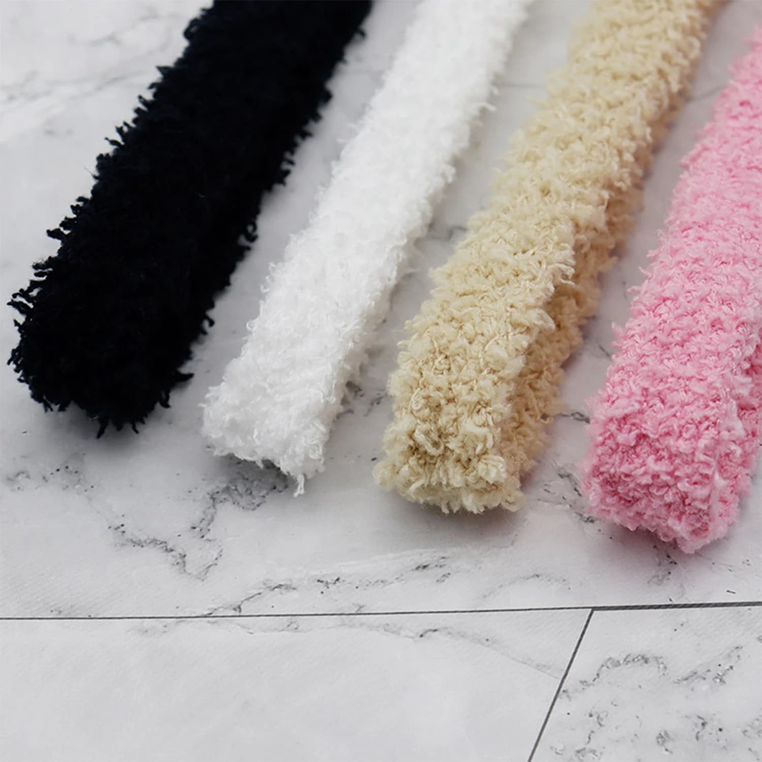 Fluffy Plush Sneakers Shoelaces For Men Women High-top Casual Canvas Flat Shoes Laces Strings Hairy Soft 15mm Wide Shoestring