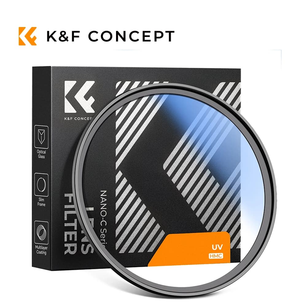 K&F Concept MC UV Protection Filter Ultra Slim Multi Coated HD 37mm 43mm 46mm 49mm 52mm 55mm 58mm 62mm 67mm 72mm 77mm 82mm