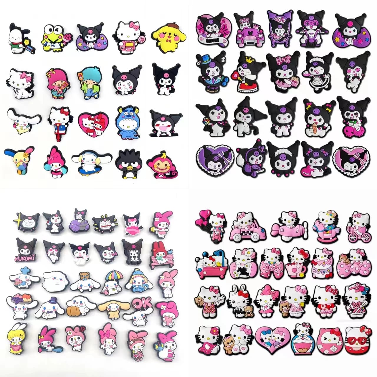 Hot Sell 5Set Shoe Charms For Clogs Bubble Slides Sandals, Shoe Decorative Accessories For Birthday Gift Party Favors,