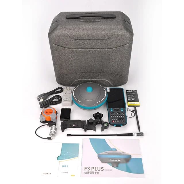 Brand Receiver Cheap Land Surveying Equipment E New survey E200 GPS RTK Gnss Price F3 plus RTK base and rover