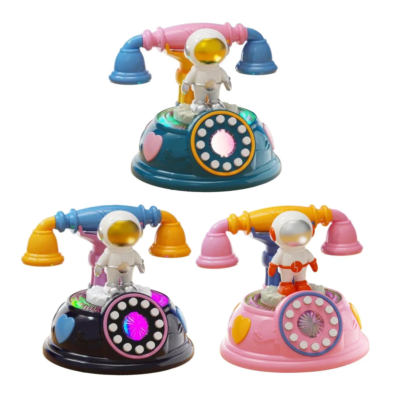 Baby Phone Toy Cartoon Astronaut Interaction Game for Party Favors Child