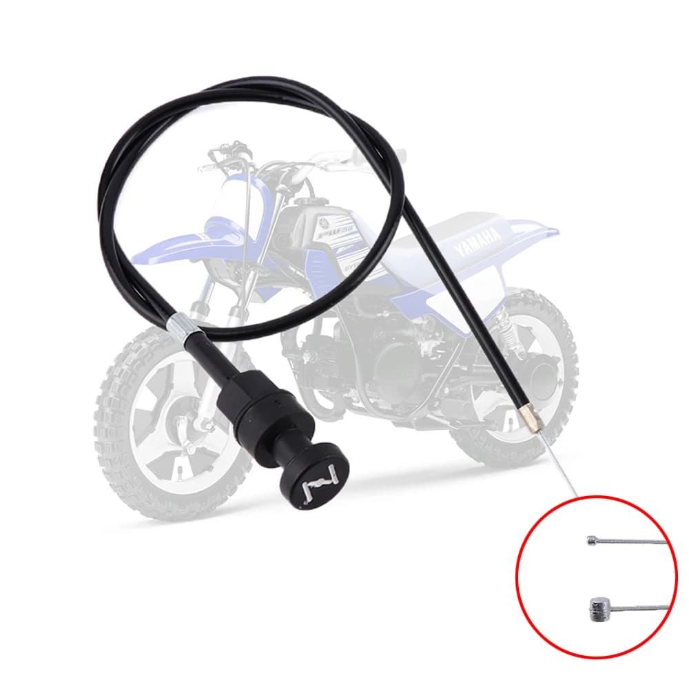 Motorcycle Carburetor Push Pull Choke Cable For Yamaha PW50 PW80 Motobike Pit Dirt Bike Motocross Accessories