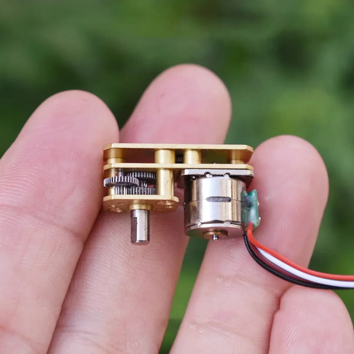 Mini GM1024-10BY Stepper Gear Motor DC 5V-12V 2-phase 4-wire Stepper Motor Step Angle 0.018 Degrees for Medical Device