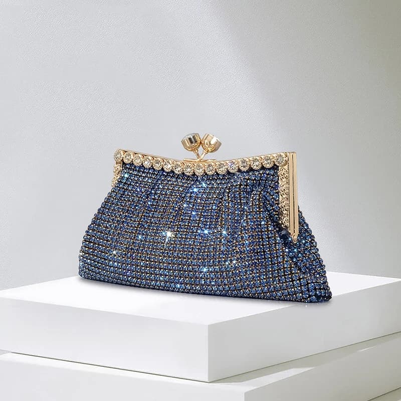 fashion rhinestone clutch bag for women shinny diamonds evening party purses