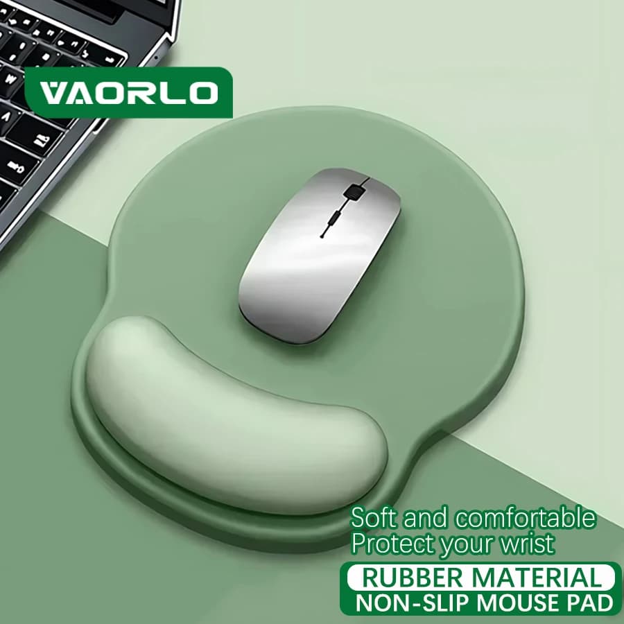 Gradient color mouse pad comfortable wrist rest non-slip mouse pad soft mouse pad wrist rest computer desktop silicone mouse pad