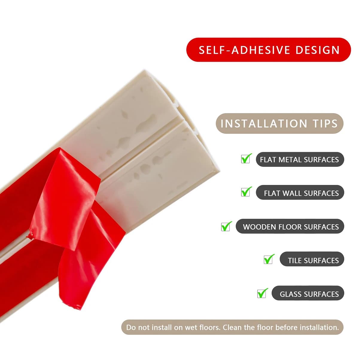 Flexible Floor Cable Duct, Self-adhesive, Pvc Floor Cable Protection, Cable Bridge, Cable Cover, Cable Duct, Cable Hide