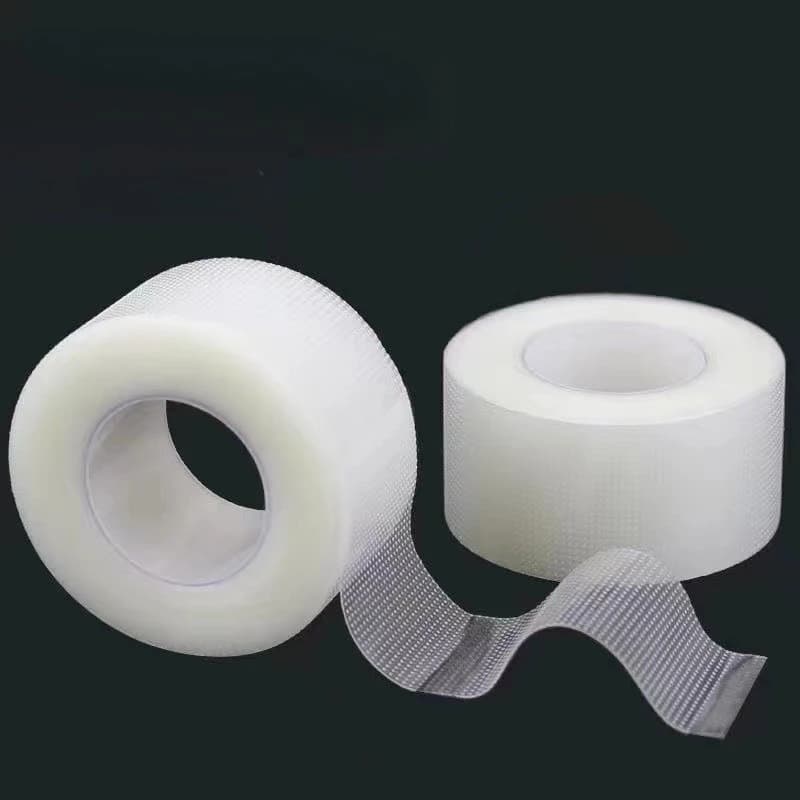 1 Roll PSA Tape Transparent Adhesive Patch Breathable Tearable Pressure Sensitive Adhesive Tape Wound Dressing Bandages Tape