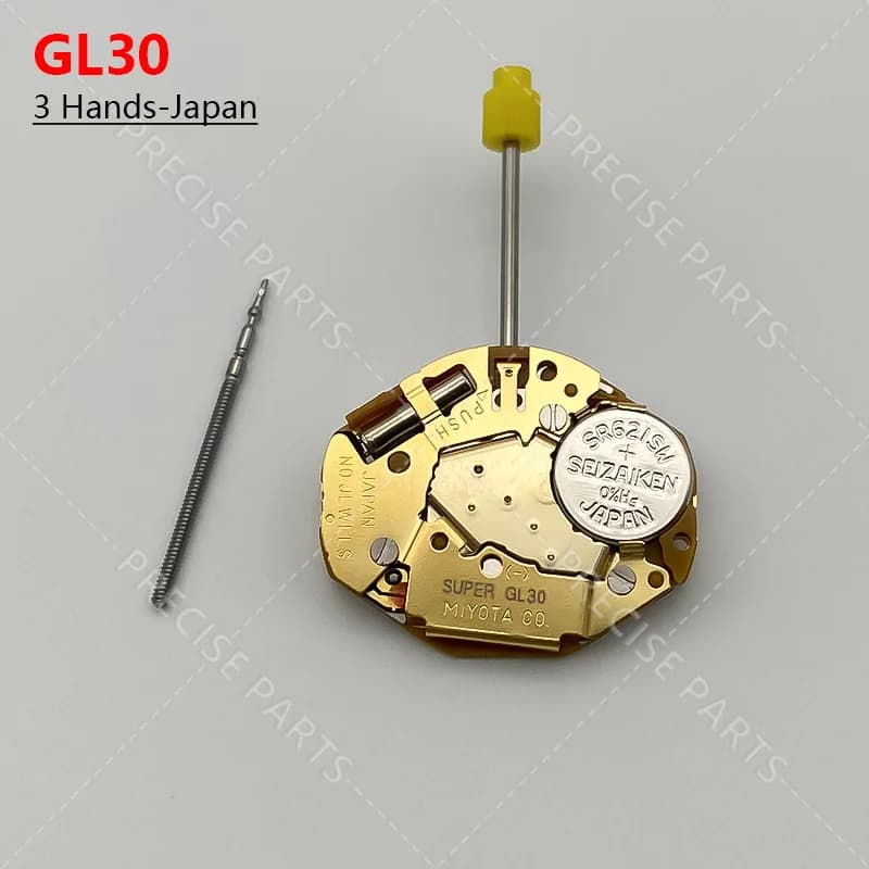 New GL30 Movement Quartz Electronic GL30 Movement Three Pin Watch Accessories High-Quality Replacement Parts