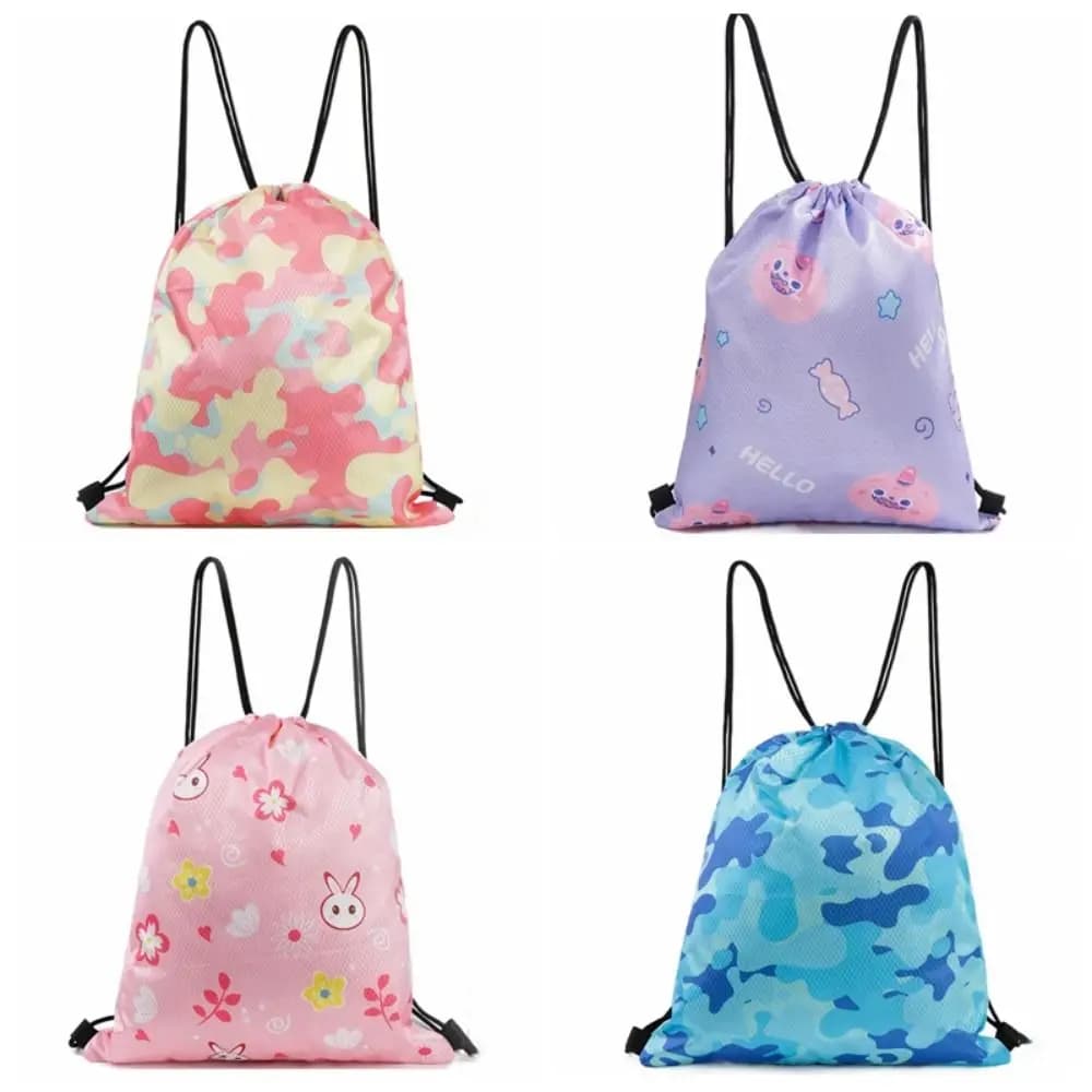 Durable Cartoon Swimming Bag Beam Mouth Portable Backpack Cute Waterproof Swimming Accessories Summer