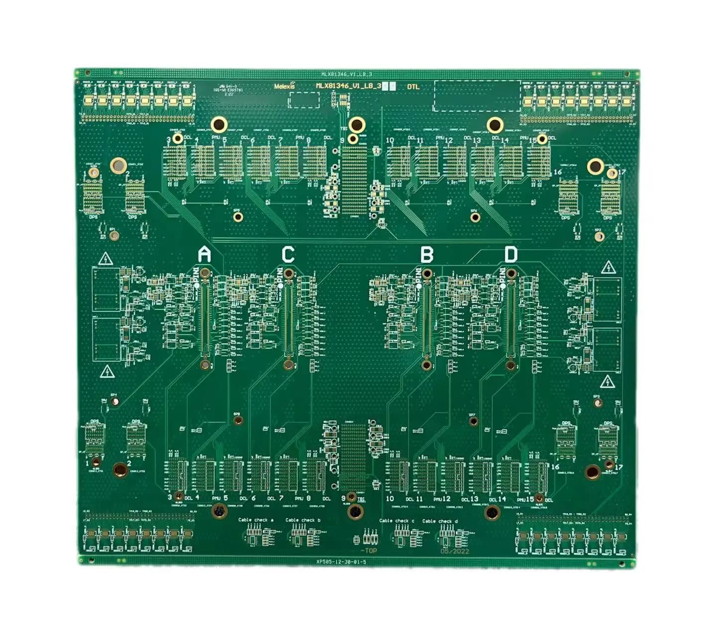 HMXPCBA Metal Core Manufacturing Custom PCB  Aluminum Manufacturing Assembly SMT Double Sided Two Layer PCB Multilayer