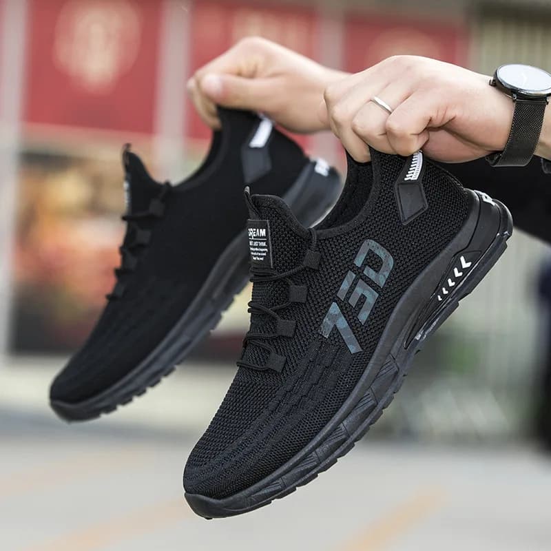 Men Casual Breathable Mesh Fashions Running Sports Shoes Unisex Big Size Shoes for Men Walking Jogging Shoes