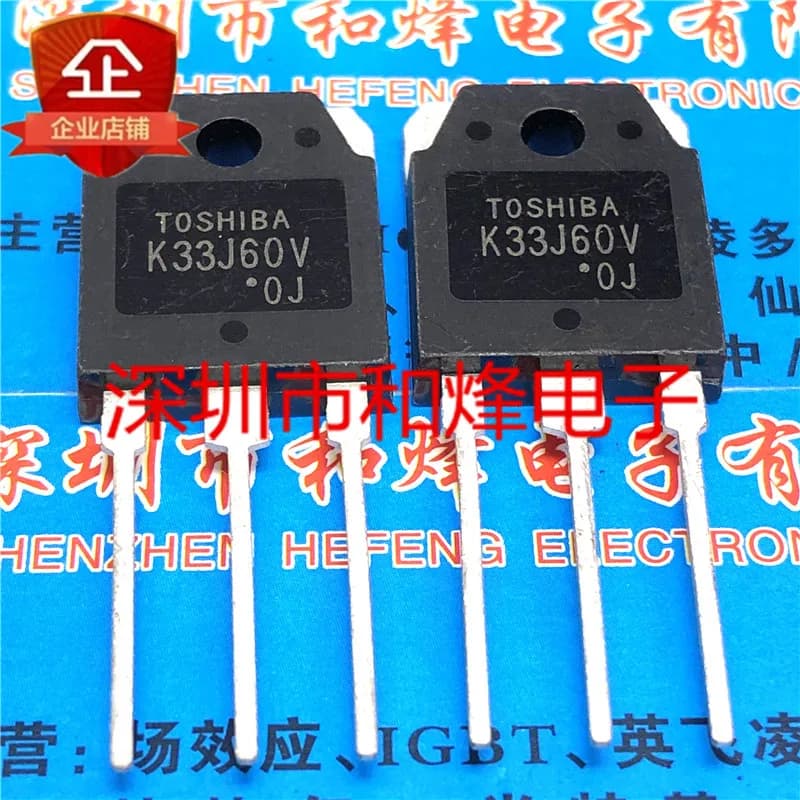 5PCS-10PCS K33J60V TK33J60V TO-3P 600V 33A NEW AND ORIGINAL ON STOCK