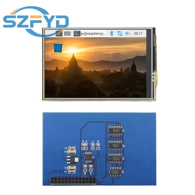 3.5 inch for Raspberry Pi Display Module 3.5” Touch Screen 320×480 TFT Touch Screen Display with Touch Pen for Raspberry Pi A,