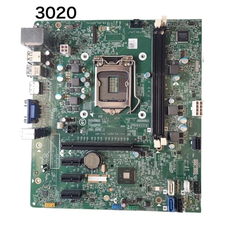 MIH81R For DELL 3020 Motherboard MIH81R/Tigris 12124-2 CN-040DDP 040DDP 40DDP Mainboard 100%Tested OK Fully Work Free Shipping