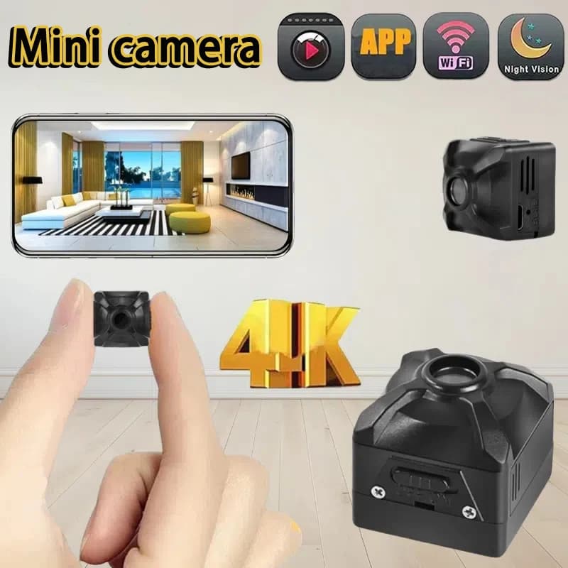 X5 4K 1080P Wireless Camera Mini WiFi IP/AP Remote Monitor Rechargeable Battery Motion Detection  Portable Camcorders Home 2025