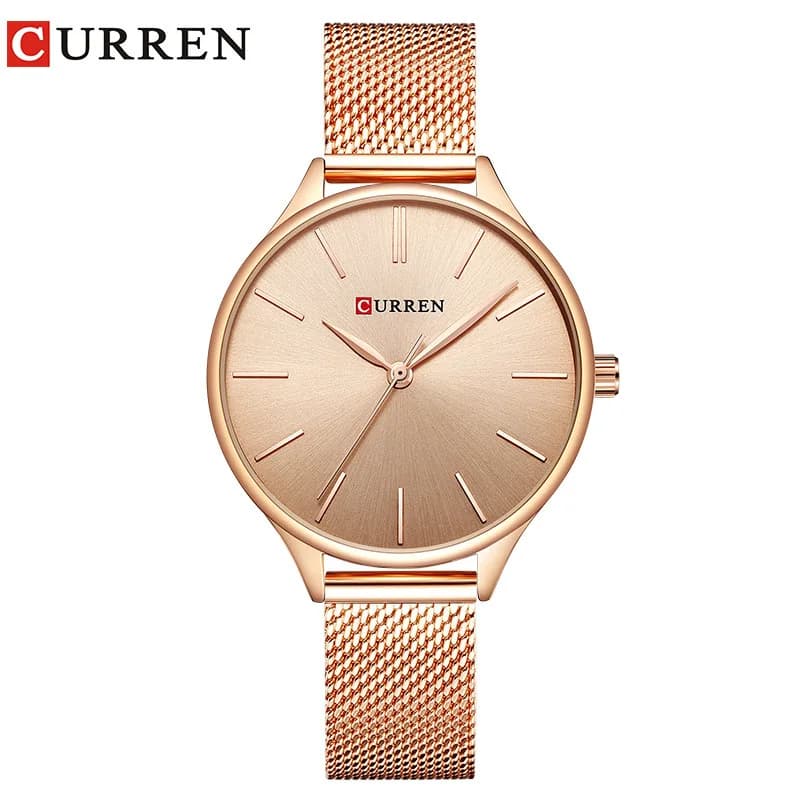 CURREN Fashion Women Watches Top Brand Luxury Ladies Girl Wrist Watch Stainless Steel Bracelet Classic Casual Female Clock 9024