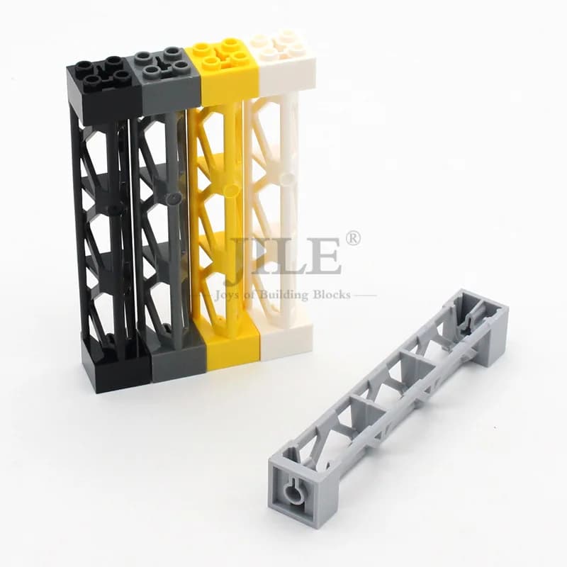 10pcs Moc Building Blocks 58827 Telegraph Pole Iron Frame Support 2x2x10 Girder DIY Bricks Compatible with Architecture Toys
