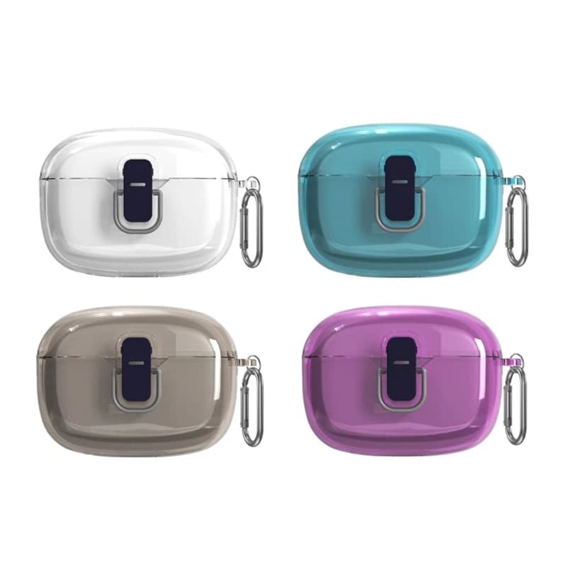 Transparent TPU Protective Case For JBL Vibe Beam/Wave 200TWS Wireless Earphone Scratch Resistant Cover Sleeve