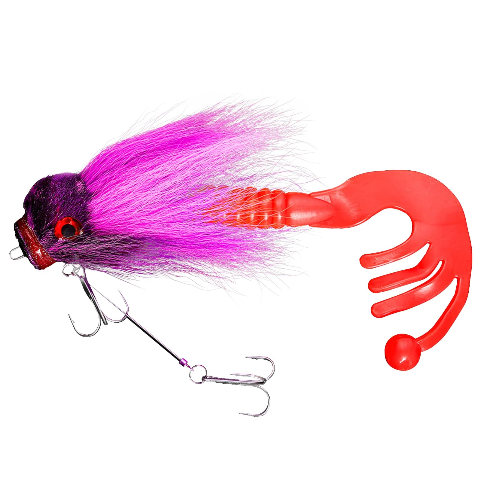 Multi Jointed Swimbait 21.5cm/83g Artificial Bait Fishing Soft Mouse Lure Hooks Saltwater Bucktai Hair Rat Baits for Pike Bass