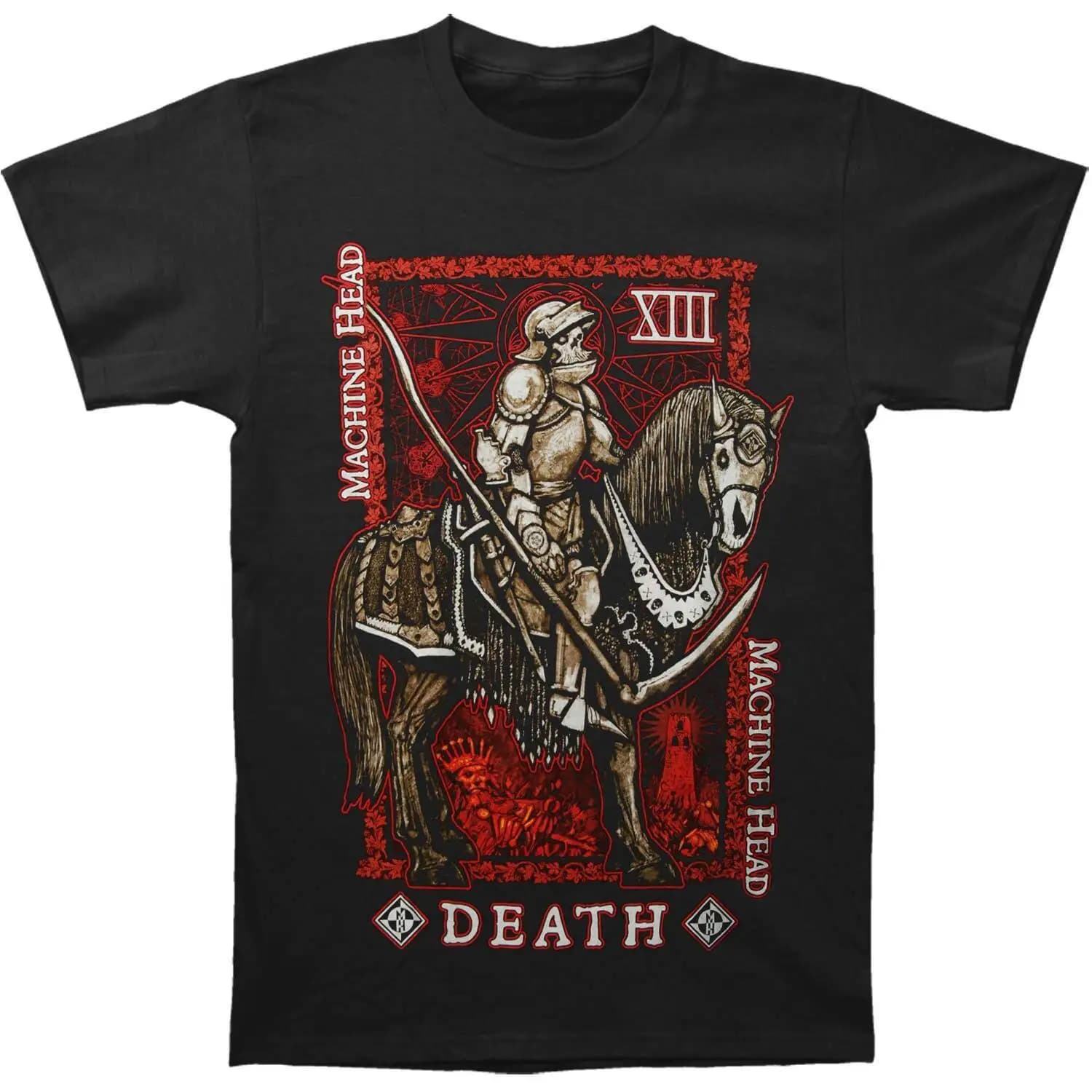Boys' Machine Head Death T Shirt Youth Medium Black