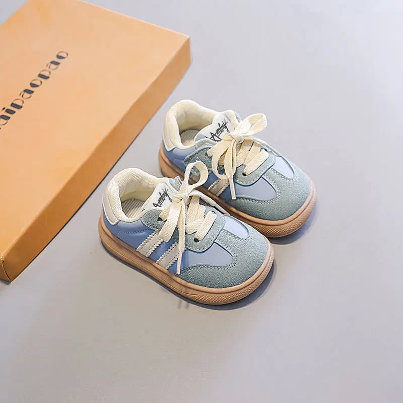 Children Sneakers Boys Anti-slip Soft Sole Casual Shoes Girls Low Top Comfortable Infant Shoes Size 15-30