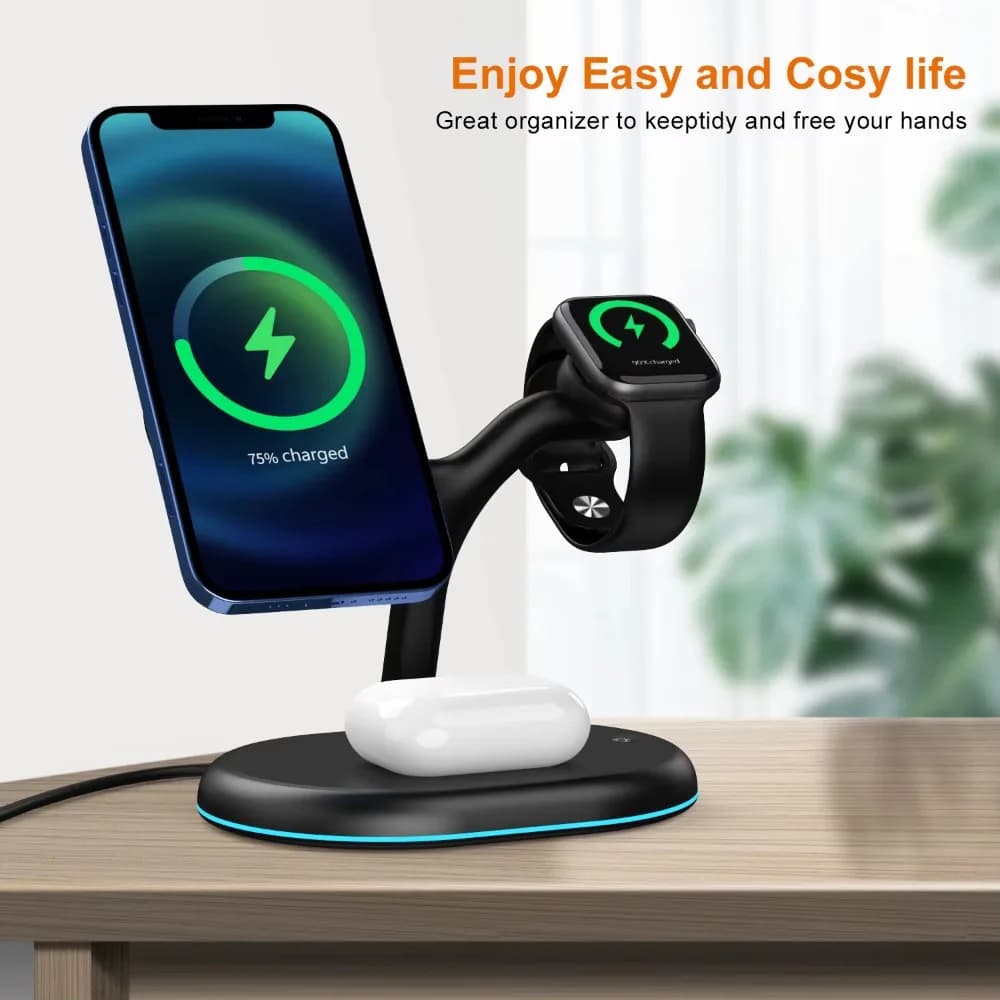 New Product Fast Charger Multifunction Wireless Charger With Low Consumption Charger