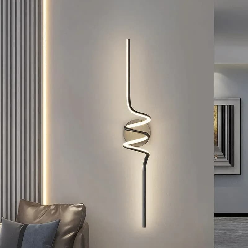 Modern LED Wall Light For Bedroom Bedside Hotel Rooms Stairs Aisle Wall Living room backdrop Corridor Lights Home Decoration